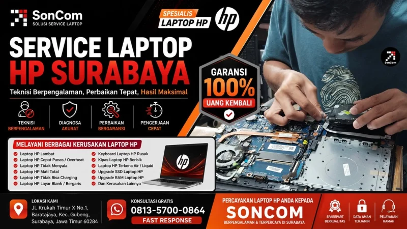 Service Laptop HP Surabaya
