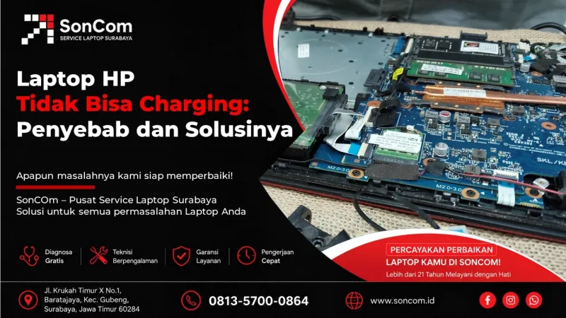 Laptop HP Tidak Bisa Charging: Penyebab dan Solusinya
